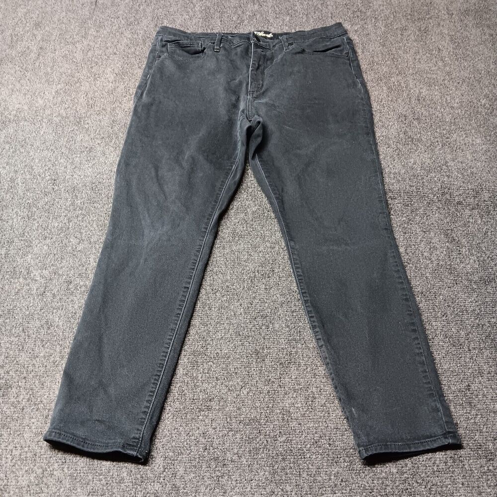 Universal Thread Jeans Women 14‎ / 32 Regular Black High Rise Skinny Leg